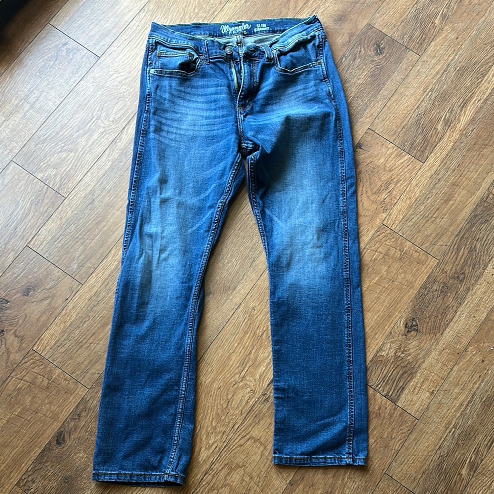 Men's Wrangler Blue Jeans
